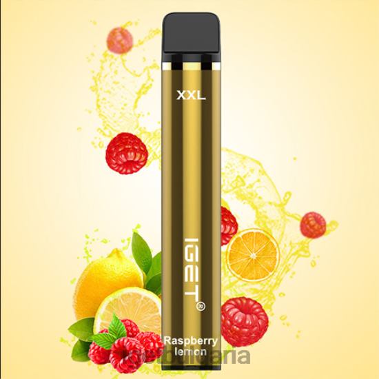 IGET Vapes On Sale - xxl - 1800 впръсквания BB02D553 малинов лимон