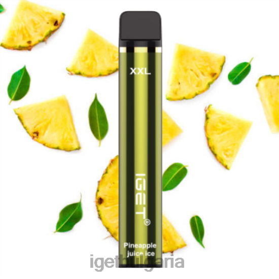 IGET Vape Flavours - xxl - 1800 впръсквания BB02D588 сок от ананас лед
