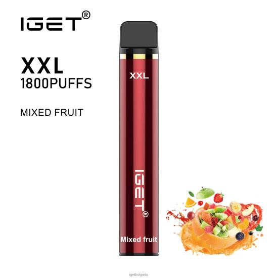 IGET Vape - xxl BB02D66 смесени плодове