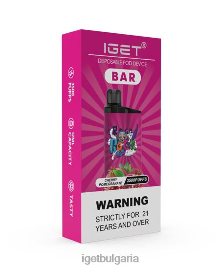 IGET Vape Flavours - бар BB02D155 черешов нар
