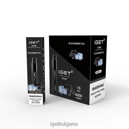IGET Vape Price - legend 4000 впръсквания BB02D324 къпинов лед