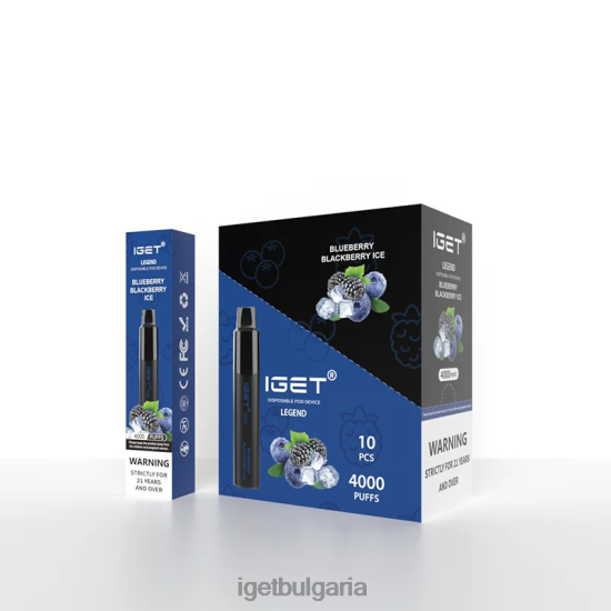 IGET Vape Flavours - legend 4000 впръсквания BB02D325 боровинка къпина лед