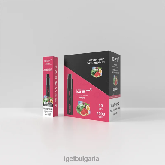 IGET Bar Sale - legend 4000 впръсквания BB02D329 маракуя лед от диня