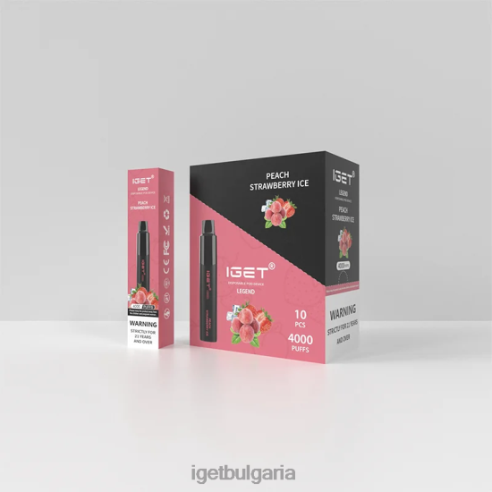 IGET Wholesale - legend 4000 впръсквания BB02D330 прасковен ягодов сладолед