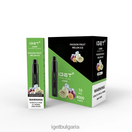 IGET Vape Price - legend 4000 впръсквания BB02D334 маракуя лед от пъпеш