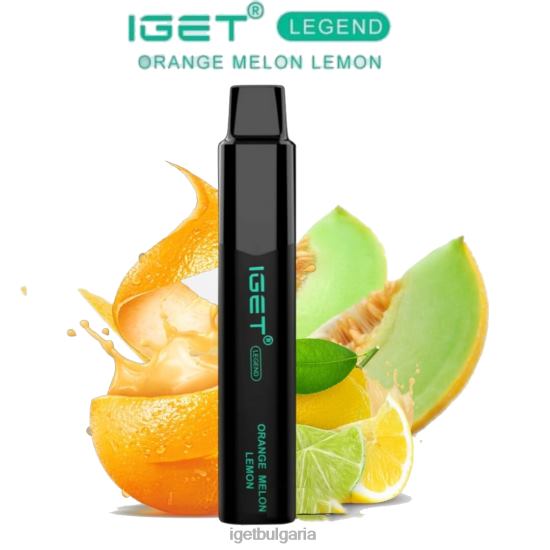 IGET Vape Flavours - legend - 4000 впръсквания BB02D602 портокал пъпеш лимон