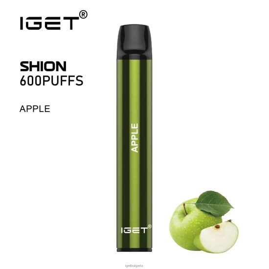 IGET Vape Price - 3 x shion BB02D1 ябълка