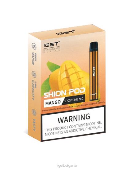 IGET Vapes On Sale - 3 x shion BB02D19 манго