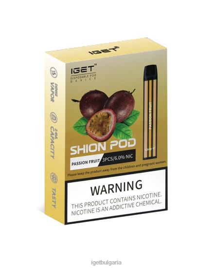 IGET Vape Flavours - 3 x shion BB02D22 маракуя