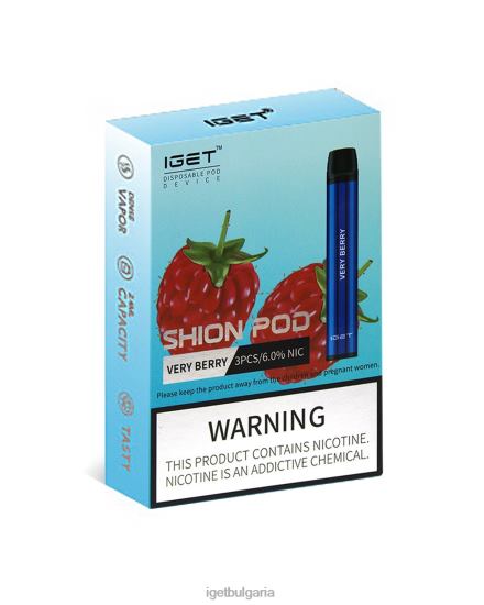 IGET Vapes On Sale - 3 x shion BB02D29 много зрънце