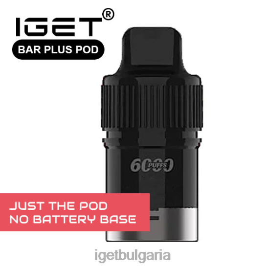 IGET Eshop - bar plus - само под - гроздов лед - 6000 впръсквания (без основа на батерията) BB02D667 само гроздов лед